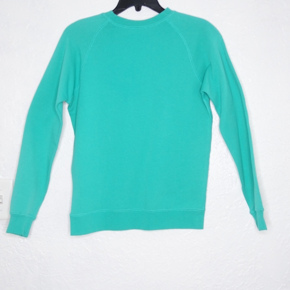 Hanna Andersson Sweater 150 Oeko-Tex Mint Green - Picture 3 of 6
